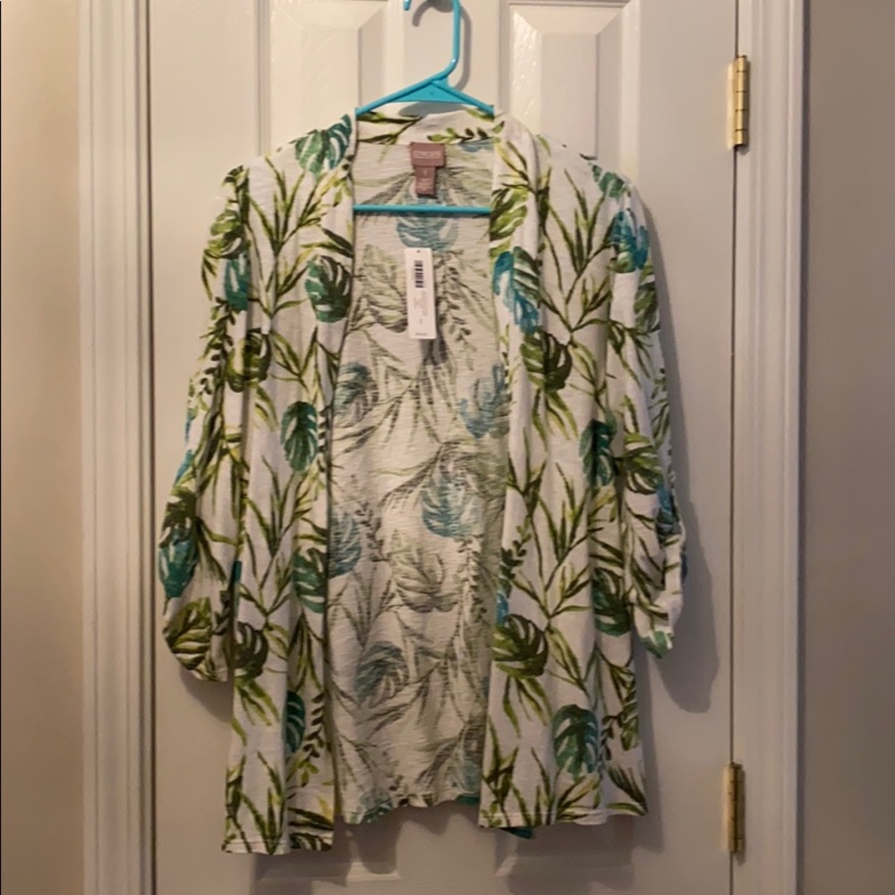 NWT Chico’s Great Havana Open Jacket